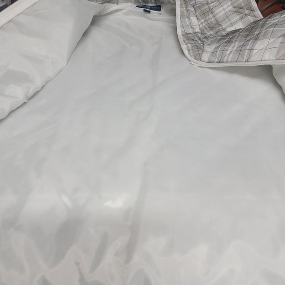 #227 Karen Scott good morning plaid puffer vest size XXL - Picture 5 of 9